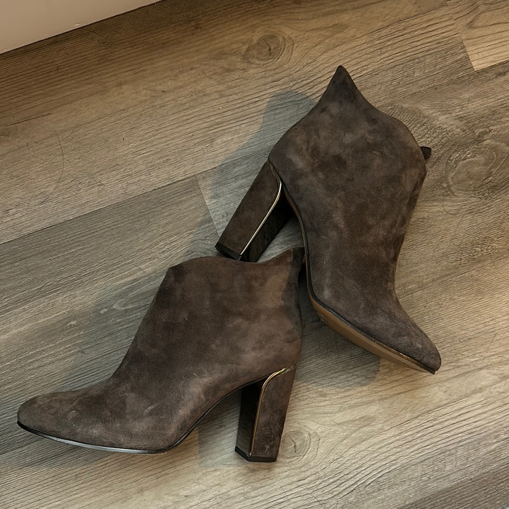 Vince Camuto Gray Heeled Boots